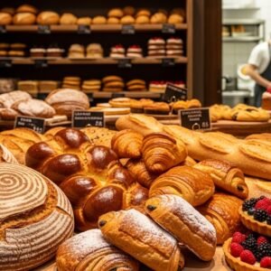 Pan de Pueblo Recién Horneado