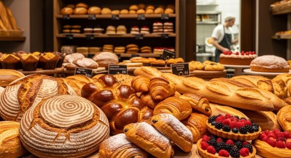 Pan de Pueblo Recién Horneado